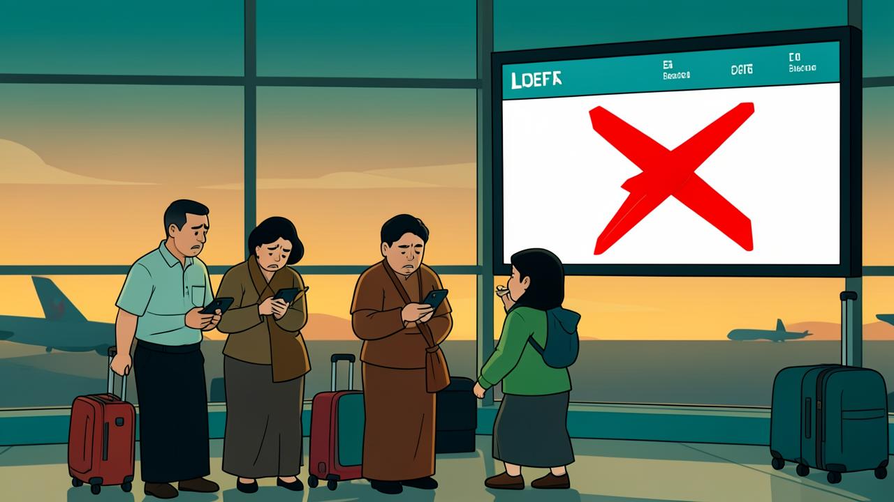 Pesawat Dibatalkan Menjelang Umroh? Ini yang Harus Dilakukan